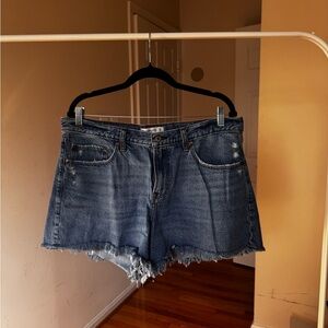 Abercrombie & Fitch A&F the baggy low rise shorts 32/14